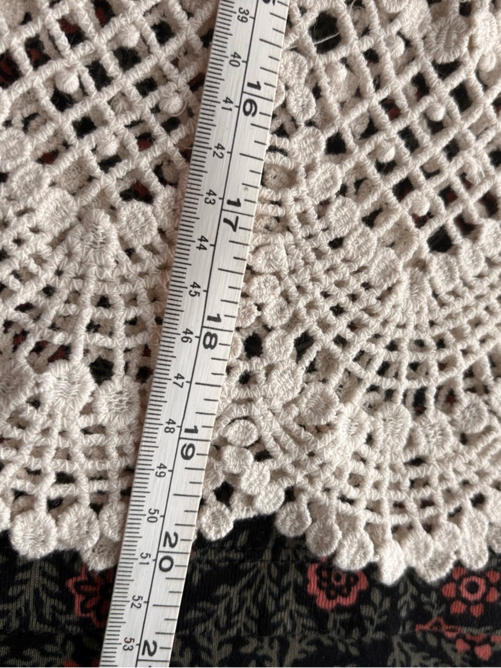 Maurices Cream Crochet Tank Top - Picture 5 of 9
